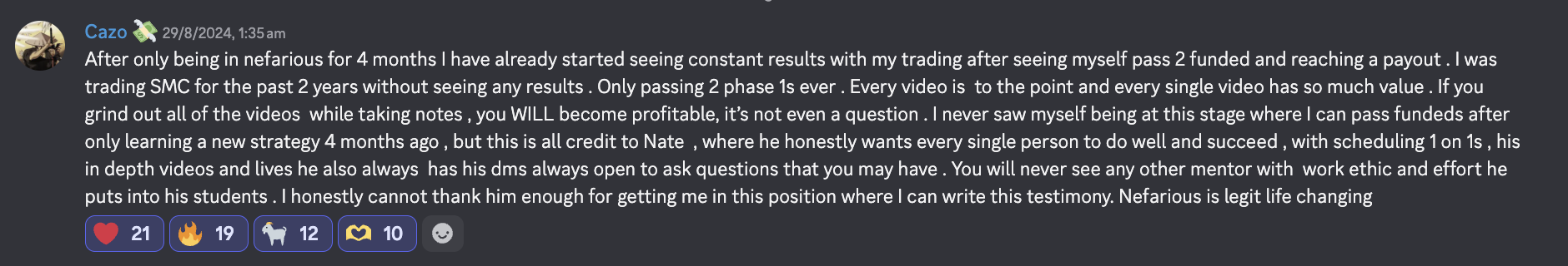 4 months in: 2 funded and a payout