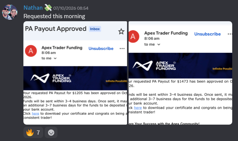 $1,205 and $1,473 payouts approved