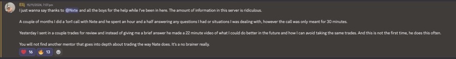 90-minute call and detailed review